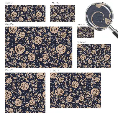 Papier peint photo grand format pour le mur Fleurs romantiques