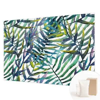 Papier peint intissé végétation exotique