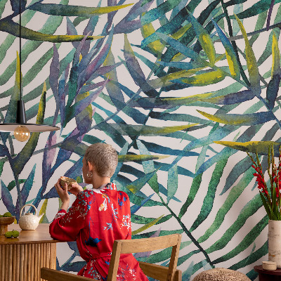 Tapisserie panoramique Exotická vegetácia