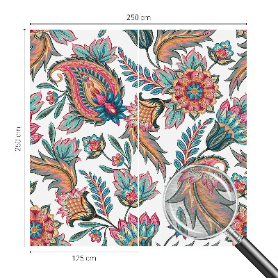 Papier peint panoramique tendance avec un motif oriental