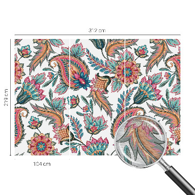 Papier peint panoramique tendance avec un motif oriental