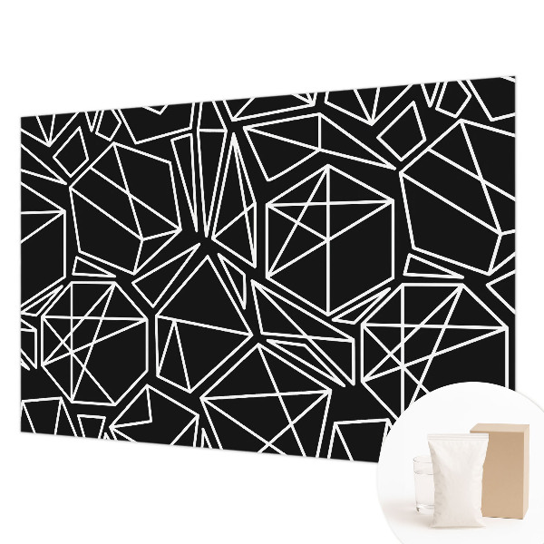 Papier peint panoramique moderne à motif abstrait moderne