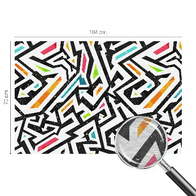 Papier peint photographique intissé Mosaïque abstraite