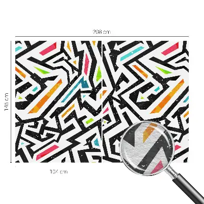 Papier peint photographique intissé Mosaïque abstraite