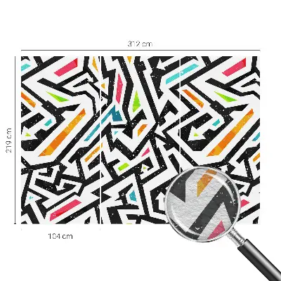Papier peint photographique intissé Mosaïque abstraite