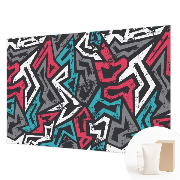 Papier peint intissé imprimé Mosaïque abstraite