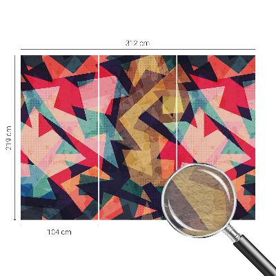Tapisserie murale Farebný vzor