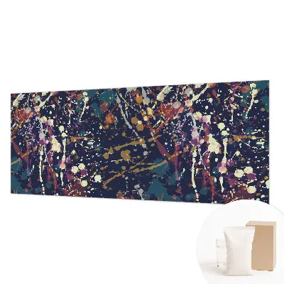 Papier peint photo grand format pour le mur abstraction colorée
