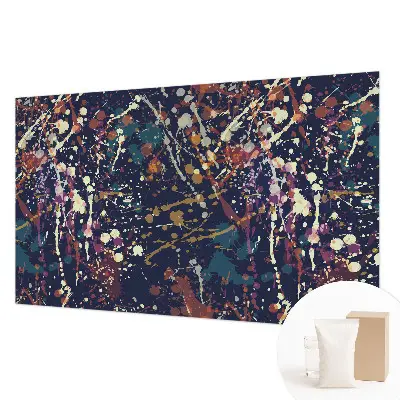 Papier peint photo grand format pour le mur abstraction colorée