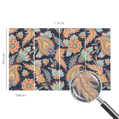 Décoration murale panoramique intissé Kvetinový vzor