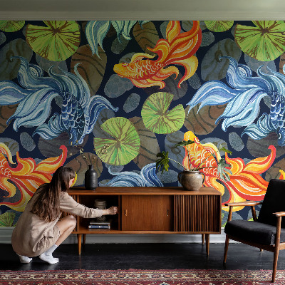 Poster mural panoramique Vzory rýb