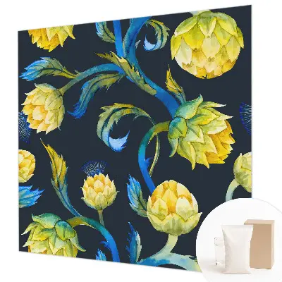 Papier peint photographique sur tissu non tissé virtuose des plantes