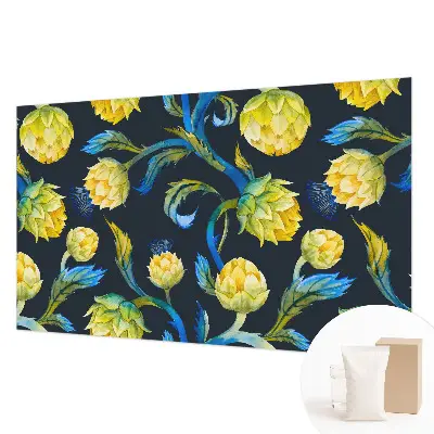 Papier peint photographique sur tissu non tissé virtuose des plantes