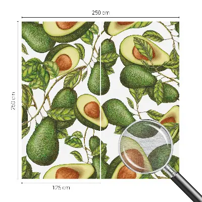 Papier peint intissé Motif avocat