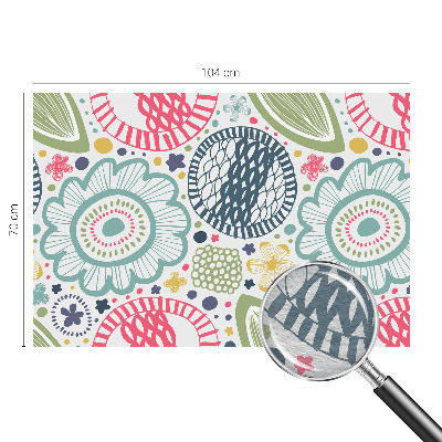 Papier peint chambre moderne Kvetinové vzory