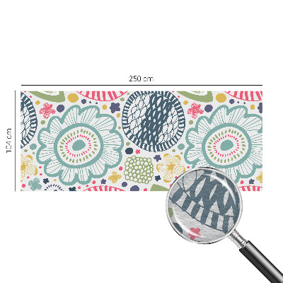 Papier peint chambre moderne Kvetinové vzory