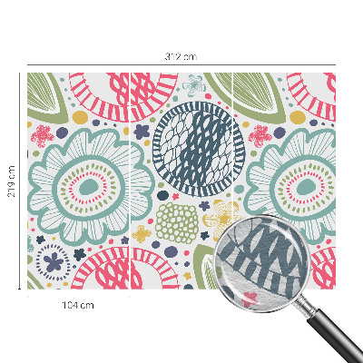 Papier peint chambre moderne Kvetinové vzory