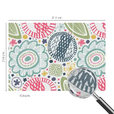 Papier peint intissé imprimé Motifs floraux
