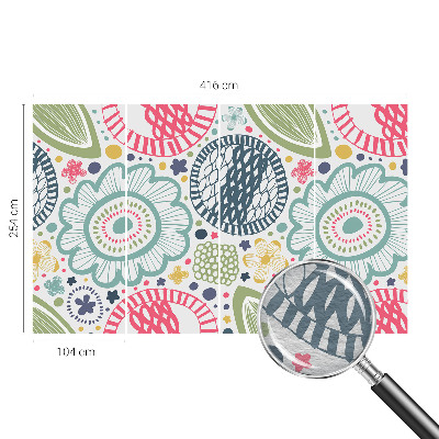 Papier peint chambre moderne Kvetinové vzory