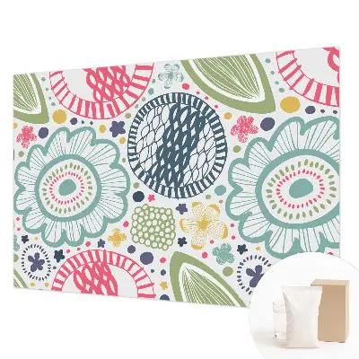 Papier peint intissé imprimé Motifs floraux