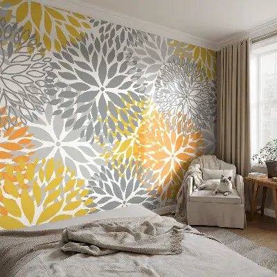 Papier peint photo grand format pour le mur Énergie florale