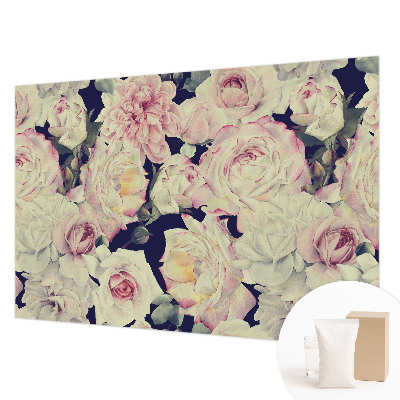 Papier peint panoramique sur mesure avec motif Kytica kvetov