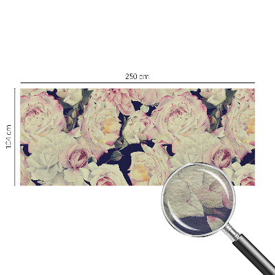 Papier peint panoramique sur mesure avec motif Kytica kvetov