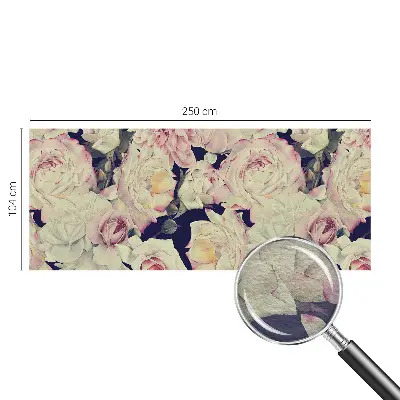 Papier peint photographique intissé bouquet de fleurs