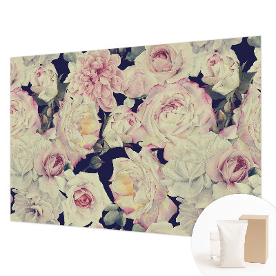 Papier peint panoramique sur mesure avec motif Kytica kvetov