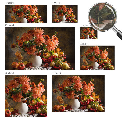 Papier peint panoramique salon Jesenná kompozícia