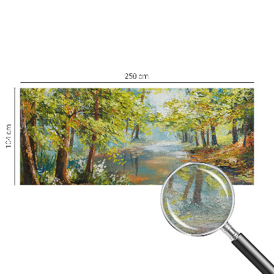 Papier peint panoramique chambre Idylické jazero