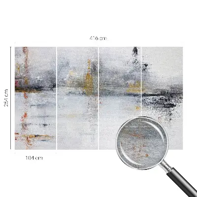 Papier peint intissé imprimé Abstraction harmonieuse