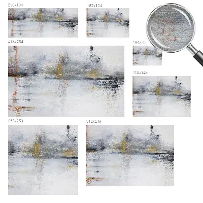 Papier peint intissé imprimé Abstraction harmonieuse