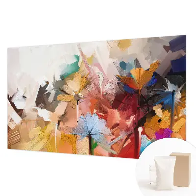 Papier peint photographique intissé Abstrait floral