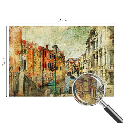 Papier peint panoramique de haute qualité avec motif « impression urbaine »