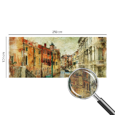 Papier peint panoramique de haute qualité avec motif « impression urbaine »