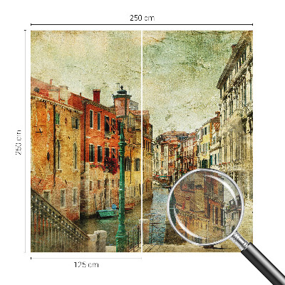 Papier peint panoramique de haute qualité avec motif « impression urbaine »