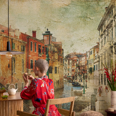 Papier peint panoramique de haute qualité avec motif « impression urbaine »
