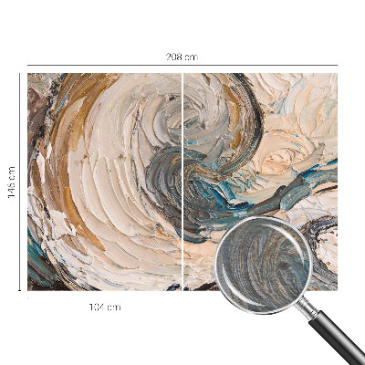 Papier peint panoramique intissé moderne Farebné viery