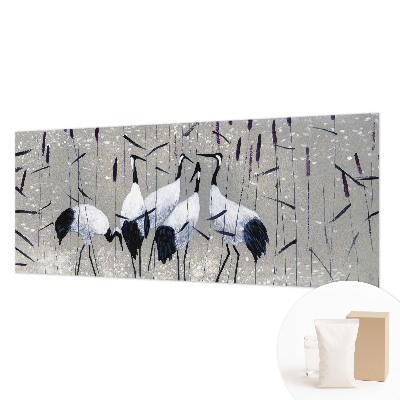 Papier peint photo intissé Harmonické žeriavy