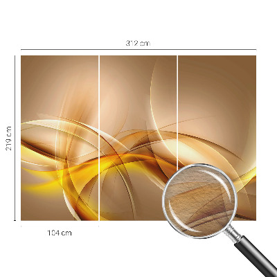 Papier peint panoramique facile à poser avec un motif de fines lignes
