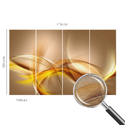 Papier peint panoramique facile à poser Jemné línie