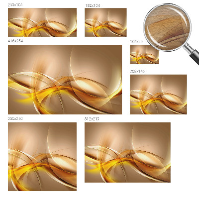 Papier peint panoramique facile à poser Jemné línie