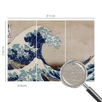 Papier peint photo grand format pour le mur Vague dramatique