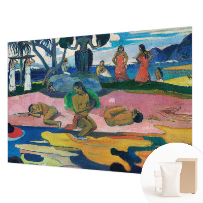 Tapisserie murale avec un motif « évasion tropicale »