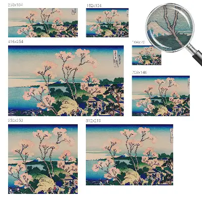 Papier peint photographique intissé fleurs de cerisier