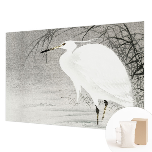 Papier peint panoramique avec un motif de paysage aquatique