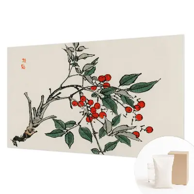 Papier peint photo grand format pour le mur Un brin de baies