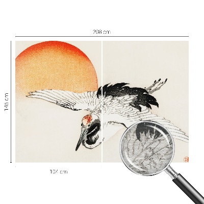 Papier peint photo intissé Elegantný žeriav