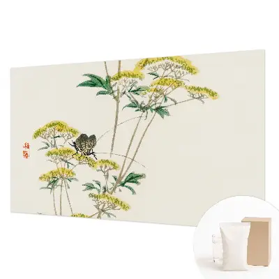 Papier peint intissé imprimé Fleurs nature